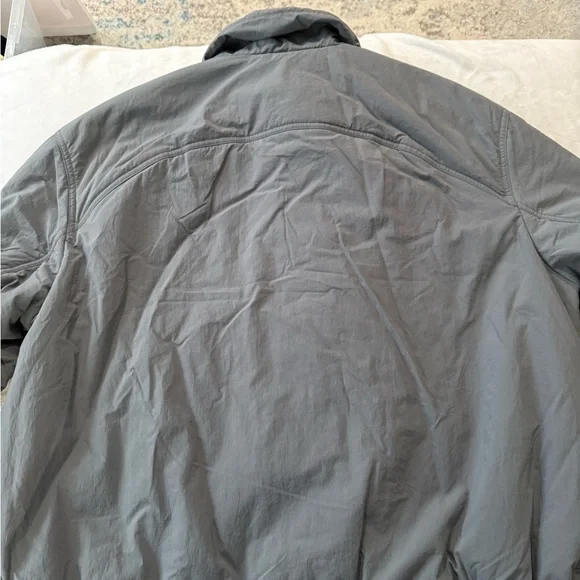 Lululemon Insulated Oversized Collared Jacket Solar Grey Women's Size L EB1 NEW